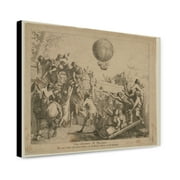 Canvas Print: Aux Amateurs De Physique, circa 1783