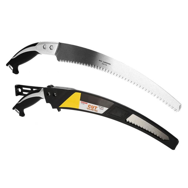 Práctica sierra curvada manual portátil - Herramienta de corte de poda de huertos de jardinería paisajística de 330 mm