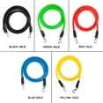 thumbnail image 6 of 11pcs Fitness Resistance Bands Gym Kit Tubes with Handle Door Anchor Ankle Strap, 6 of 6