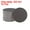 Brown 220 Grit, variant on 15pack 5-inch Sponge Sanding Pad 1200 Grit Sanding Sponge Hook and Loop Sanding Disc