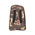 thumbnail image 3 of Rateoe Cut Pug Pattern Double Clamshell Pen Case, Storage Organizer with Two Zipper Compartments– Holds Up to 50 Pencils & Pens, 3 of 7