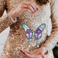 thumbnail image 4 of Butterfly Metal Wind Chimes Decoration Handmade Garden Hanging Pendant Mother's Day Birthday -A, 4 of 8