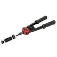 thumbnail image 3 of Yeacher 12in Labor-saving Hand Riveter BT-606 Double Insert Manual Rivet Machine Riveting Tools with Nuts, 3 of 6