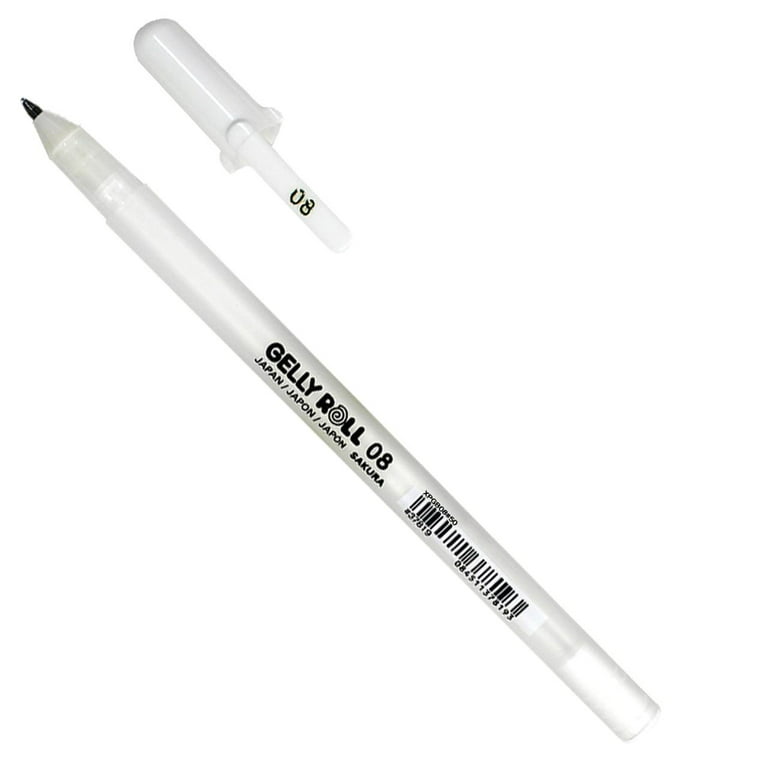 Sakura Gelly Roll Pen - Medium Point Box of 12, White