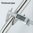thumbnail image 3 of 304 Stainless Steel Bathroom Safety Rail with Rounded Handle Sturdy Base, Multifunctional for Elderly, Disabled, Metallic Color, 3 of 7