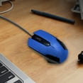 thumbnail image 4 of Wired USB Optical Mouse for PC and Laptop - Ergonomic Design for Office, Home, and Gaming Use in Black, Blue, Red, or Silver, 4 of 6