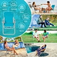thumbnail image 3 of #WEJOY Folding Backpack Beach Chair, High Back Beach Chairs for Adults, Max Load 300lbs, Outdoor Portable Folding Camping Chair, 3 of 10