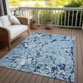 thumbnail image 6 of Addison Rugs Chantille Indoor/Outdoor Transitional Stripes Denim Washable Rectangle Rug, 8' x 10', 6 of 6
