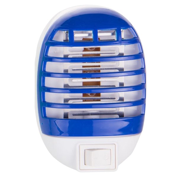 Bug Zapper Silent Fly Insect Trap para Interior/hogar/oficina (enchufe Azul Oscuro La UE)