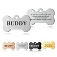 thumbnail image 6 of Custom Dog Tag, Personalized Stainless Steel Pet ID Collar Tags,  Custom Text Both Sides Engraved, Multi-Colors for Dogs and Cats, 6 of 6