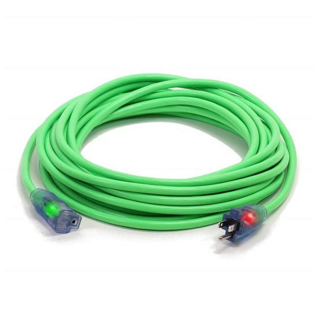 Century Wire & Cable 250588 Rallonge Verte Pro Glo 25 Pieds 1.67
