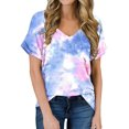 thumbnail image 1 of T-shirt à Manches Courtes et Col Rond pour Femmes, 1 of 2