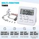 thumbnail image 3 of Temporizador de cocina, temporizador de huevo con reloj, temporizador digital con alarma ruidosa Lcd kaili Sencillez, 3 of 3