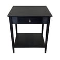 thumbnail image 4 of Eccostyle Solid Bamboo End Table with Drawer - Charcoal, 4 of 5
