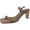 Mocha, variant on Journee Signature Womens Lenonn Leather Square Toe Heels