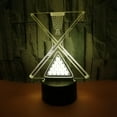 thumbnail image 3 of YSITIAN 3D LED Optical Illusion Acrylic Night Light with Remote & Smart Touch 7 Colors Changing（billiards） YT-13856, 3 of 7