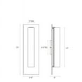 thumbnail image 2 of Sonneman 2441-Dt Tubo Slim 12" Led Bath Panel Sconce - Chrome, 2 of 2