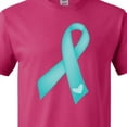 thumbnail image 4 of Inktastic Teal Awareness Ribbon T-Shirt, 4 of 5