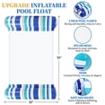 thumbnail image 3 of Pack de 2 hamacas inflables Pool Floats Clothirily para adultos, 3 of 9