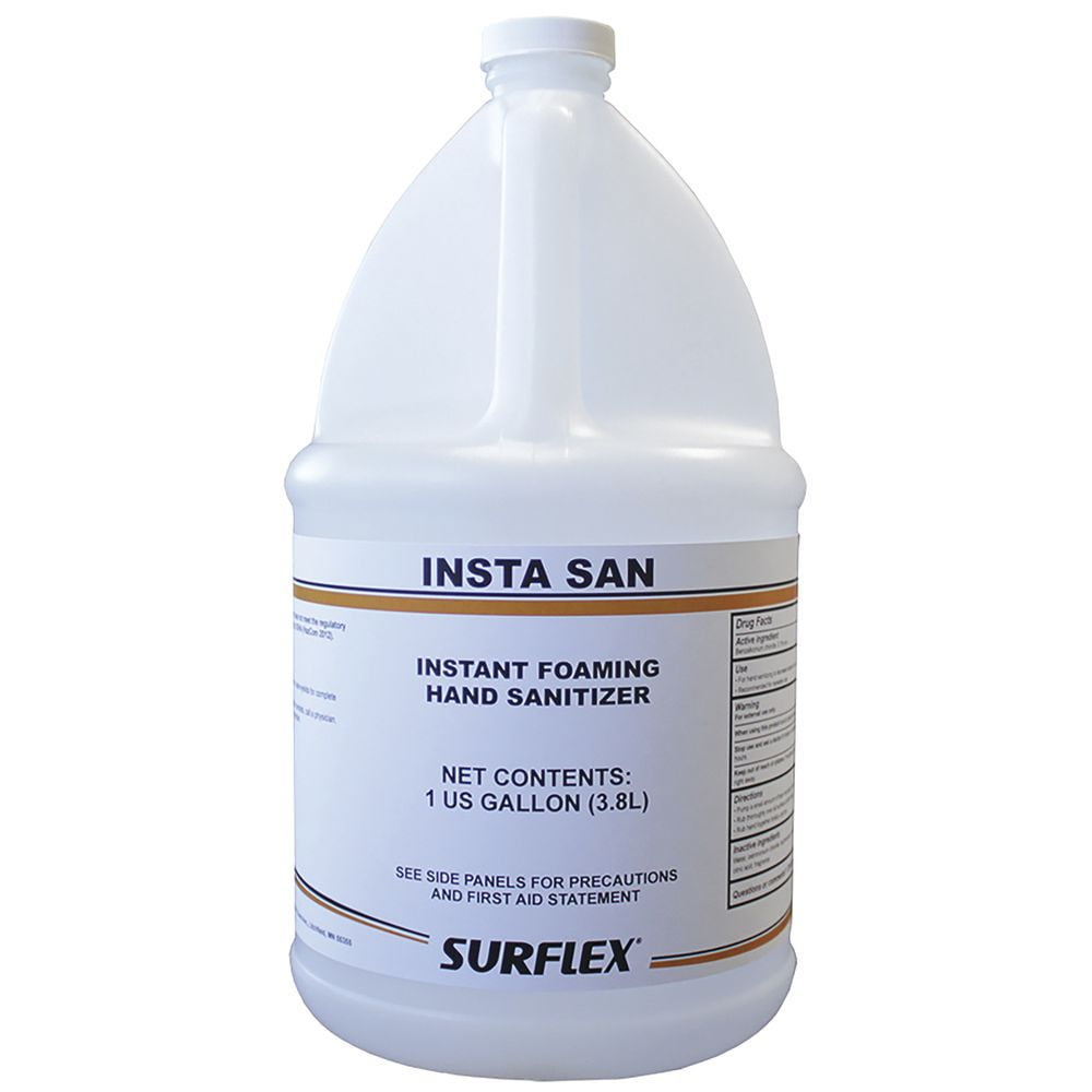 Insta San Instant Foam Hand Sanitizer (2) 1 gal Bulk Bottles