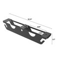 thumbnail image 4 of Angle Grinder Holder - 2 Bay Angle Grinder Rack/Stand Storage Rack with Cord Hanger, Wall Mount Bracket for Cutters, 4 of 5