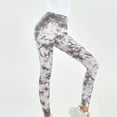 thumbnail image 4 of YanHoo Tie Dye High Waisted Jegging for Women Trendy Stretchy Skinny Jeans Slim-Leg Pull on Leggings Yoga Pants with Pockets Gray,M, 4 of 7
