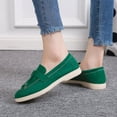 thumbnail image 4 of New Women Loafers Shoes Brand Casual Flat Shoes Leather Cashmere Single Shoes Ladies Walking Non Slip Chaussure Femme, 4 of 6