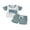 Light Blue, variant on Bagilaanoe 2pcs Newborn Baby Boy Short Pants Set Short Sleeve Letter Print T Shirt Tops + Shorts 3M 6M 9M 12M 18M 24M Infant Casual Summer Outfits