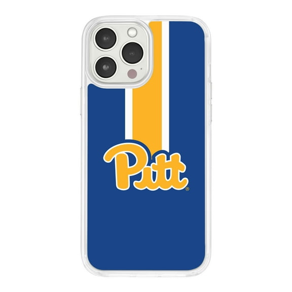 Pittsburgh PITT Panthers HD Phone Case Compatible with MagSafe Apple iPhone 16 (Stripe) by Affinity Bands