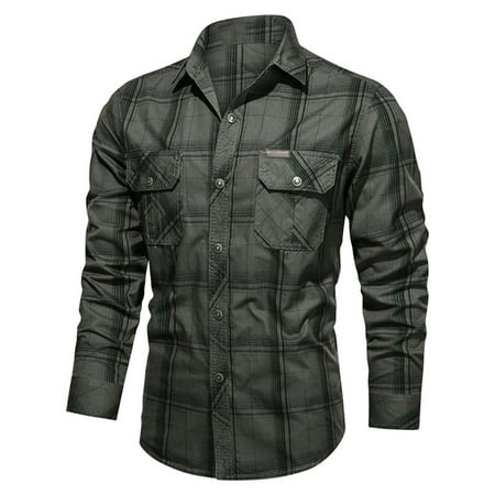 

Trench Coats for Women Puffer Jacket Womens Trendy Men s Long Sleeve Cardigan Button Blouse Striped Patchwork Shirts Tops Long Cardigans for Women New Arrival Womens Coat Army Green L