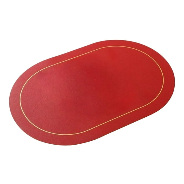 Mantel Individual de piel sintética Strade Fareast Limited tapete de mesa de cocina rojo 45 x 30 cm
