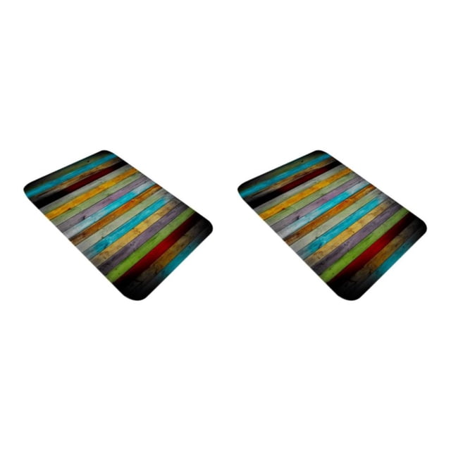 maskred Wide Application Floor Rug Mould Proof And Easy Care Eco-friendly Runner Carpet As Shown 2Set