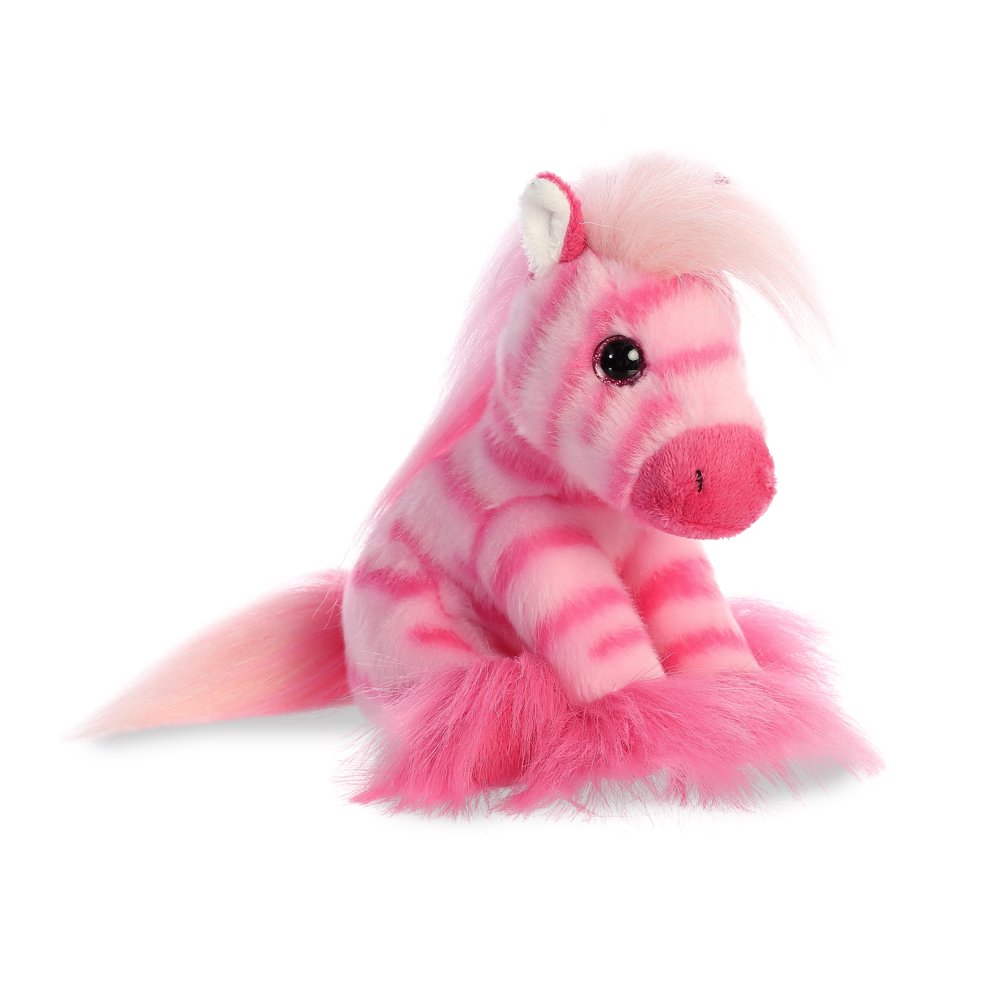 Aurora Magnificent Manes 8" Bubblegum Zebra