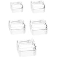 thumbnail image 1 of Leadigol 5pcs Square Crystal Ball Stand Clear Ball Stand Glass Ball Display Stand Glass Sphere Holders Crystal Ball Base for Display Crystal Balls Sphere Craft, 1 of 8