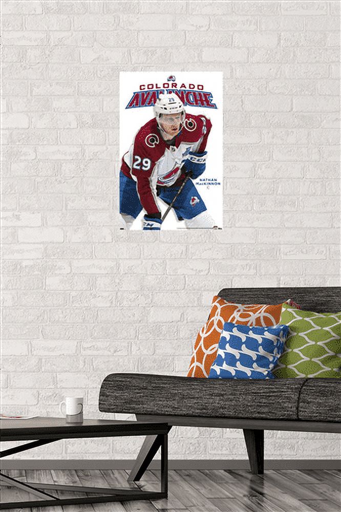 NHL Colorado Avalanche - Nathan MacKinnon Feature Series 23 Wall Poster, 14.725" x 22.375"