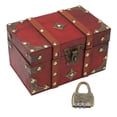 thumbnail image 3 of Wooden Jewelry Box, Coded Lock Wear  Premium Material Treasure Box  For Home For Store For Office, 3 of 8