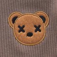 thumbnail image 4 of Odeerbi Toddler Sweatshirt Autumn Winter Girls Boys Cotton Strip Cartoon Bear Crew Neck Long Sleeve 2025 Casual Sweater Trousers Set Coffee, 4 of 9