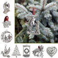 thumbnail image 7 of SLYNSHome Christmas Metal Ornaments for Home Hanging Christmas Dog Pendant Xmas Gift Puppy's First Christmas Decoration for Trees,Wall,Hallways,Shops,Car Christmas Party Supplies(), 7 of 7