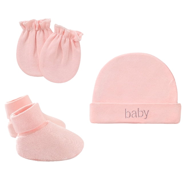 Desiderio Gorro de bebé recién nacido, guantes antiarañazos, gorro de bebé, guantes antiarañazos para la cara, cubrepiés