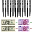 thumbnail image 2 of Zootealy Currency Fraud Detection Pens Set - Pack of 12 Counterfeit Detection Pens for USD/EUR/RMB and More - Compact and Lightweight Design, 2 of 6