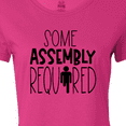thumbnail image 4 of Inktastic Some Assembly Required Right Leg Amputee Women's T-Shirt, 4 of 5