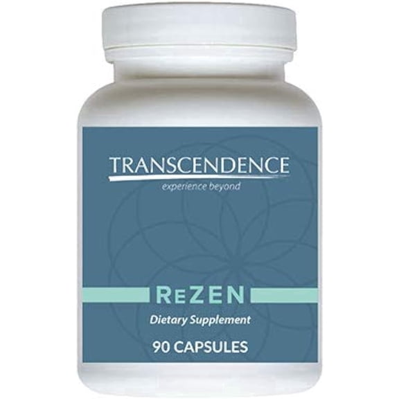 Transformation ReZEN Enzyme Blend Capsules, Natural Enzymes & Herbs, Vitamin B6, Daily Supplement for Adults, 90 Count Bottle