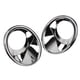 thumbnail image 5 of Fog Light Bezel, Simple Design Wearproof Fog Lamp Cover Antiscratch Silver ABS Chrome  For Car ANGGREK Fog Lamp Moulding, 5 of 8