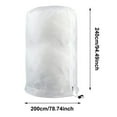 thumbnail image 3 of Hearth & Gear Cover With Zipper Drawstring For Outdoor And Shrubs In Winter Conditions Stretchy Couch Cover Winter Table Cover Sofa Arm Covers for Couch Large Sofa Cover Couch Seat Cover for Dogs, 3 of 6