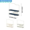 thumbnail image 2 of Off Promotions! Dish Drying Rack Kitchen Utensils, Dishcloth Rack Sponge Rack Dishcloth Rack Dish Rack with Tube Kitchen Rack Tray Storage Rack Used to Store Organize Dishcloths Brushes, 2 of 8