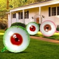 Halloween 2024 Eyeball Balloons Inflatable Eyeball Pumpkin Round