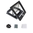thumbnail image 1 of unbranded Puerta Para En Negro Con Superficie Resistente Y Cepillo Silencioso, 1 of 8