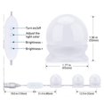 thumbnail image 2 of Luz LED para pared de baño, bombilla para espejo de tocador, luz para espejo, luz frontal para espejo de baño, bombilla para espejo de tocador, 10 bombillas, luz blanca oso de fresa Electrónica, 2 of 5