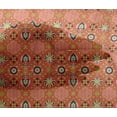 thumbnail image 5 of oneOone Viscose Chiffon Orange Fabric Block Fabric For Sewing Printed Craft Fabric By The Yard 42 Inch Wide, 5 of 5
