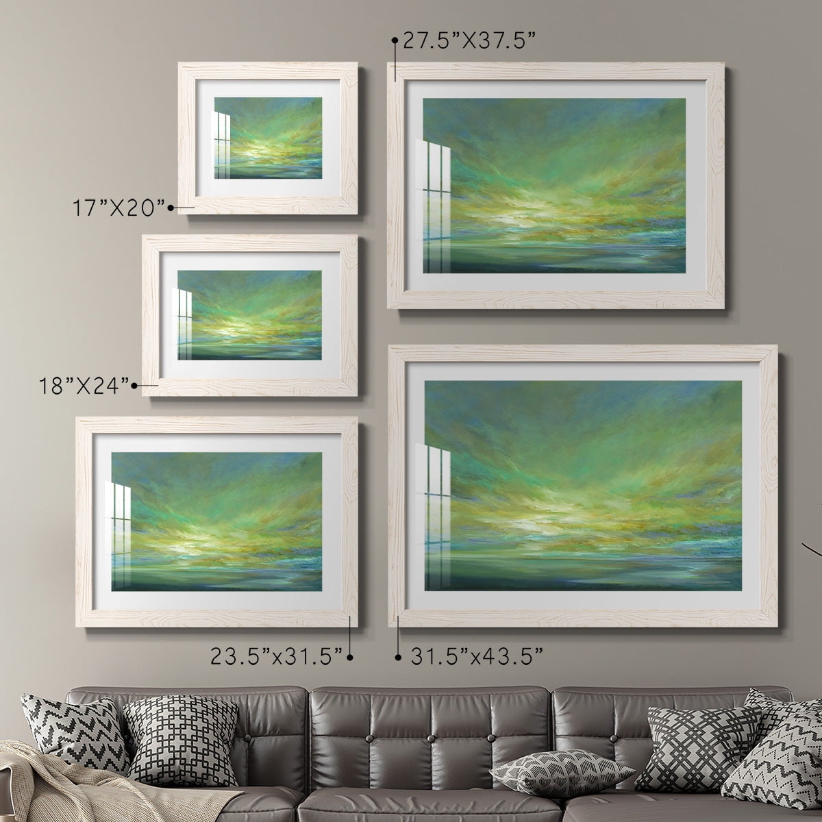 Coastal Views II-Premium Framed Print - Ready to Hang
